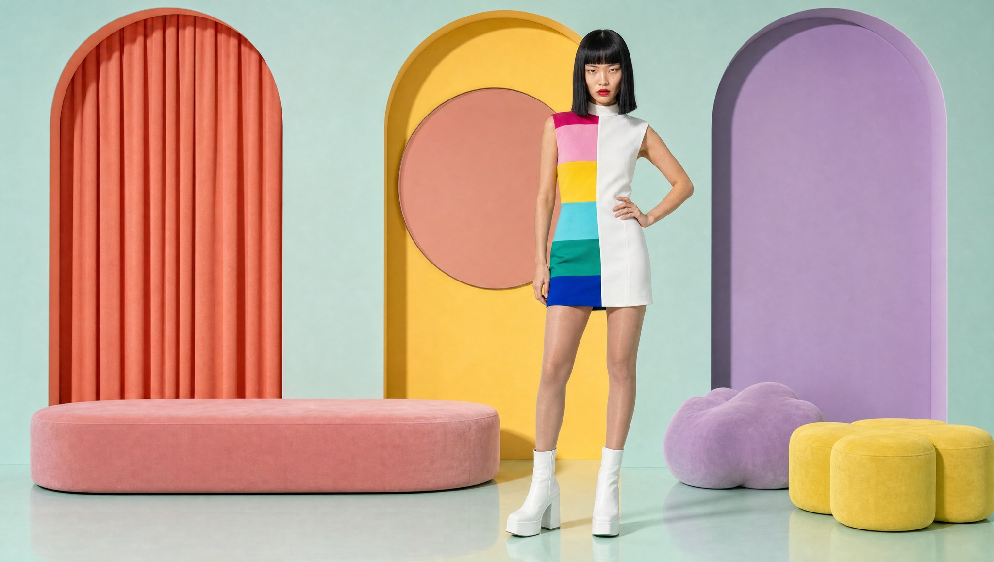 Rainbow Dress 9