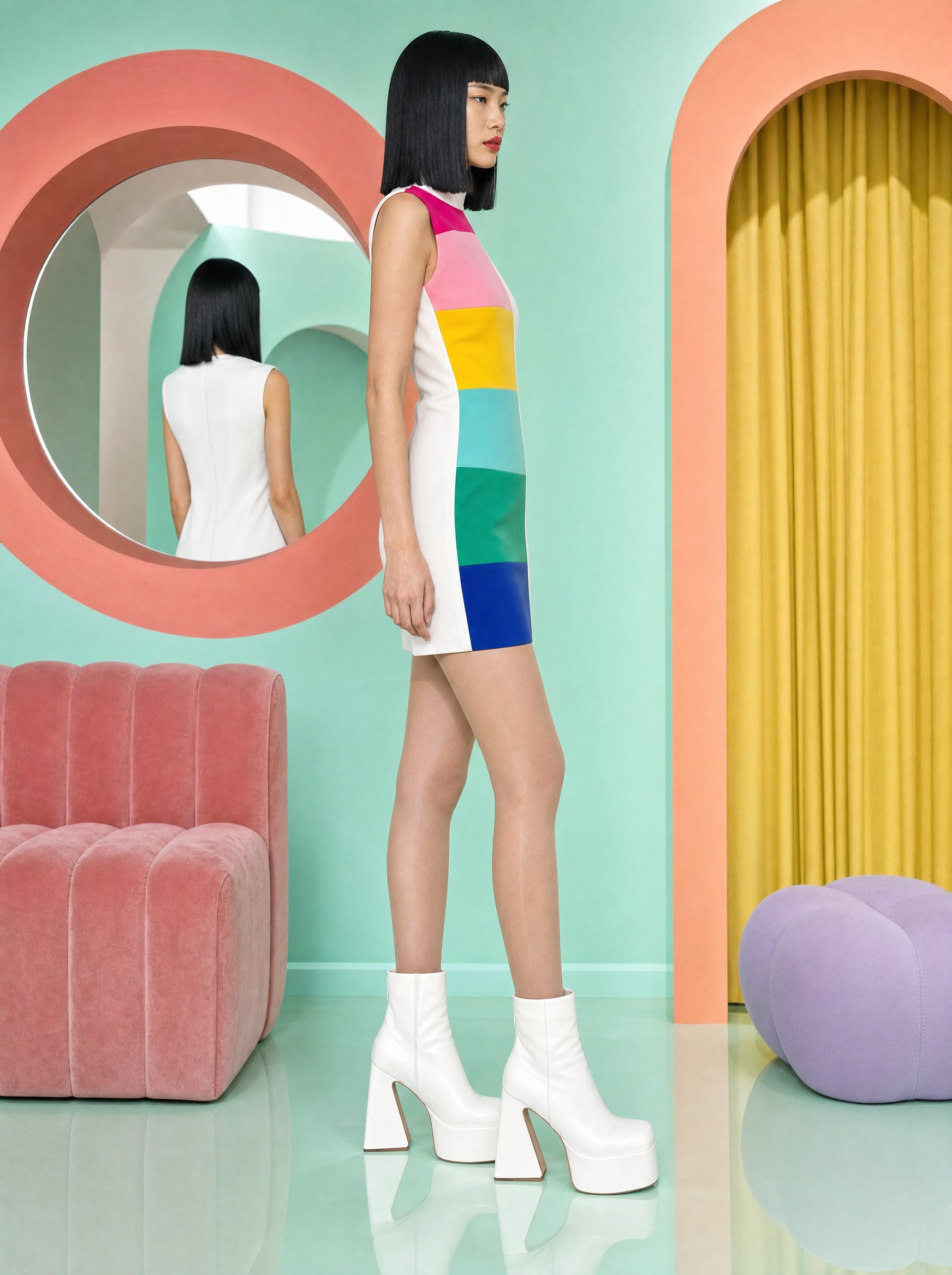 Rainbow Dress 3